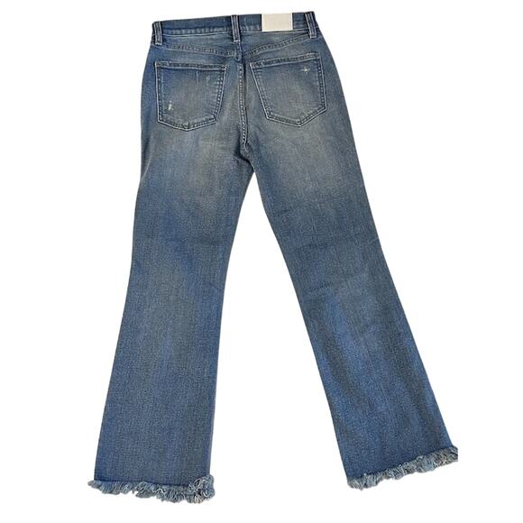 New Revolve Pistola Lennon High Rise Crop Bootcut Jeans Empire Sz 26 Retail $148 - Picture 11 of 11